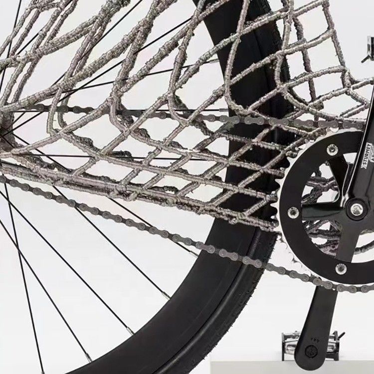 Modélisation de dépôt fusionné SLM Pièces en aluminium en acier inoxydable Tolérance élevée pour modèle de vélo