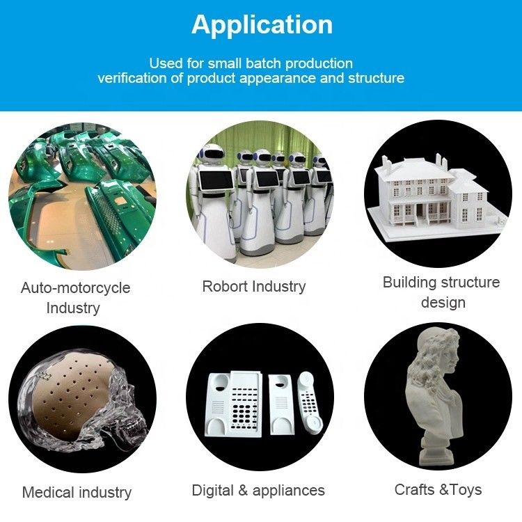 Impression 3D à haute température en résine et plastique Prototypes industriels rapides