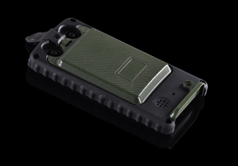 Prototype de produit militaire et de sécurité – Alliage d'aluminium CNC + surmoulage de colle souple | YYI Tech